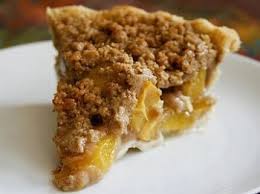 Peach Crumb Pie recipe found on the website of Fix Bros. Fruit Farm, Hudson, New York
