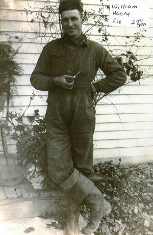 2ndgen – 300 William Henry Fix 2nd Generation farmer at Fix Bros. Fruit Farm, Hudson, New York