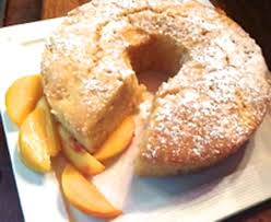 Peach Pound Cake recipe found on the website at Fix Bros. Fruit Farm, Hudson, New York